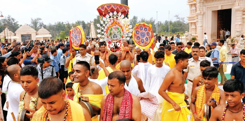 জগন্নাথদেবের স্নানযাত্রা ঘিরে উৎসবমুখর দীঘা