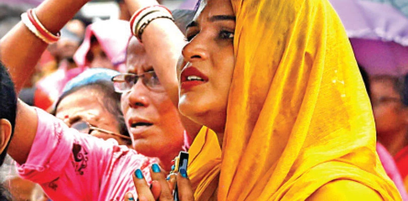 মহাসমারোহে জগন্নাথের স্নানযাত্রা উৎসব দেখল মাহেশ ও গুপ্তিপাড়া
