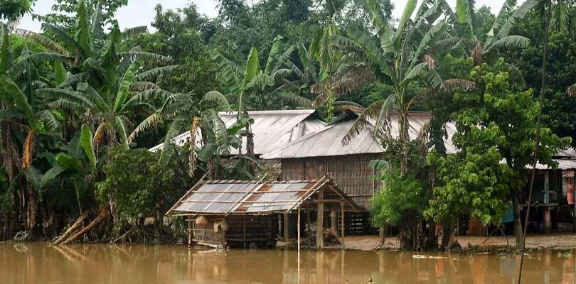 অসমে বন্যায় ক্ষতিগ্রস্ত ৪৬ হাজার মানুষ