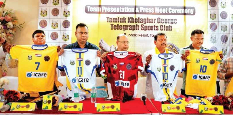 জর্জ টেলিগ্রাফের সঙ্গে গাঁটছড়া তমলুক খেলাঘরের