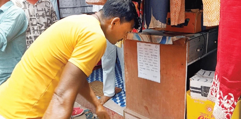 সালারে রেলবস্তিতে উচ্ছেদের নোটিস