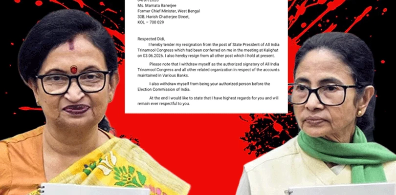 কালীঘাট তৃণমূল ছাড়লেন চন্দ্রিমা, মমতাকে লেখা চিঠি ঘিরেও জল্পনা