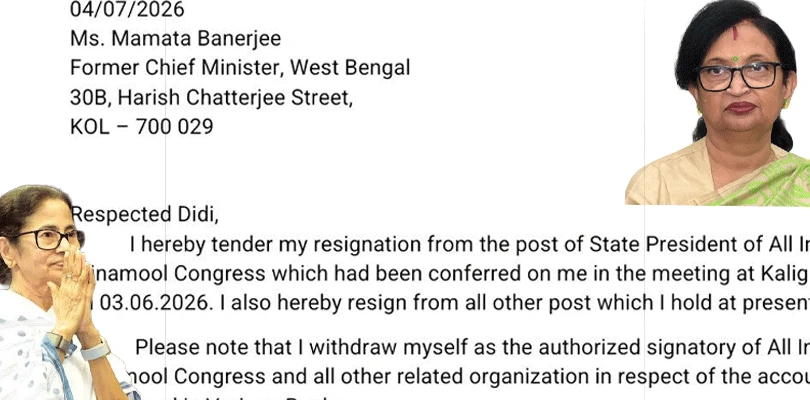 কালীঘাট তৃণমূল ছাড়লেন চন্দ্রিমা, মমতাকে লেখা চিঠি ঘিরেও জল্পনা