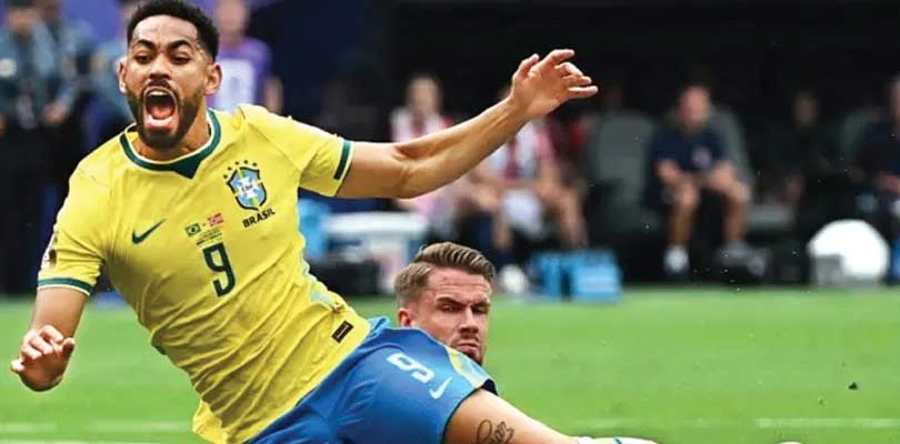 ব্রাজিলকে হারিয়ে শেষ আটে নরওয়ে