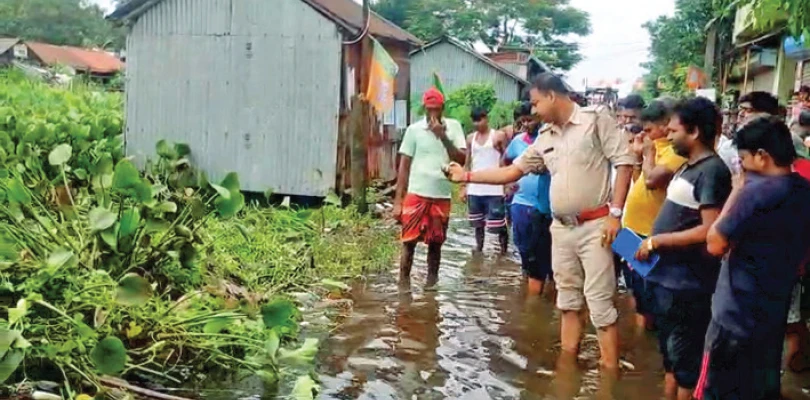 দত্তপুকুরে খাল থেকে  পচাগলা দেহ উদ্ধার