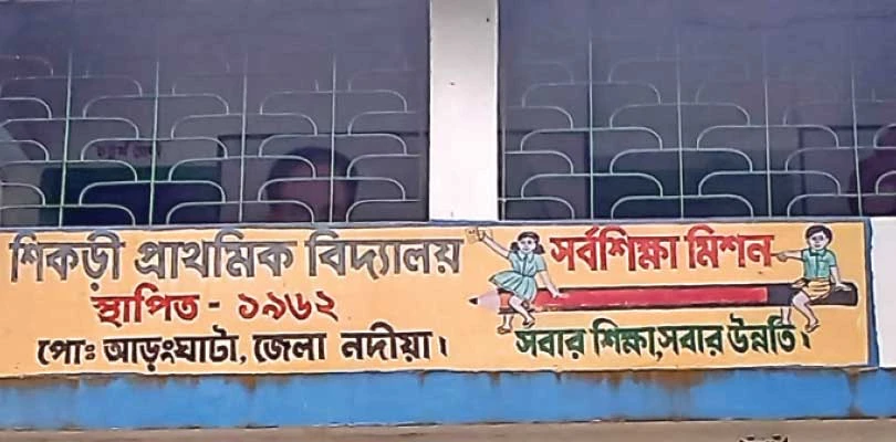 ২০ দিন ধরে বিদ্যুৎহীন আড়ংঘাটার প্রাথমিক স্কুল, দুর্ভোগ