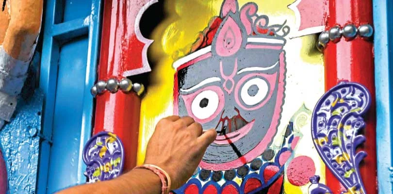৬০ ফুট উঁচু রথে মাসির বাড়ি যাবেন জগন্নাথদেব
