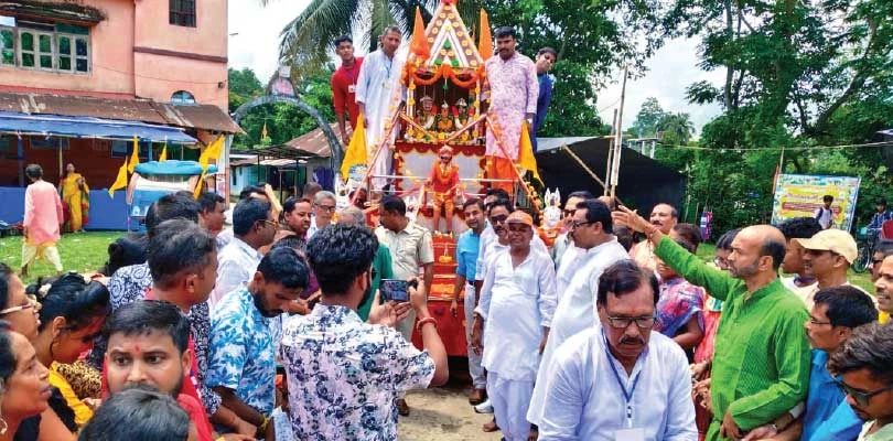 জগন্নাথের মাসির বাড়ি ময়নামাতা কালীমন্দির, লালবাবা শিবমন্দির মাঠে মেলার আয়োজন