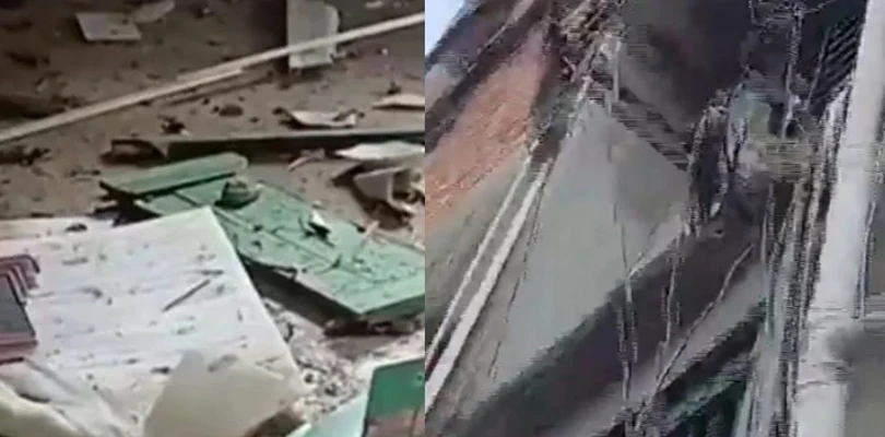 কলকাতার উপকণ্ঠে নরায়ণপুরে বাড়িতে বিস্ফোরণ, আতঙ্ক