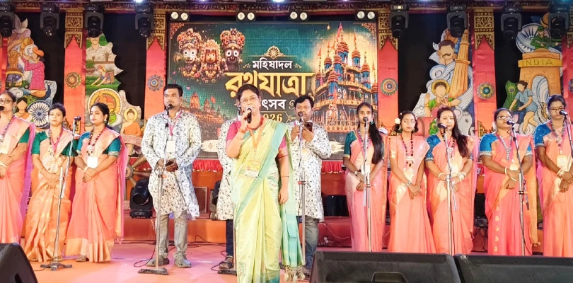মহিষাদলে জমজমাট রথের মেলা, সাংস্কৃতিক অনুষ্ঠানে ব্যাপক ভিড়