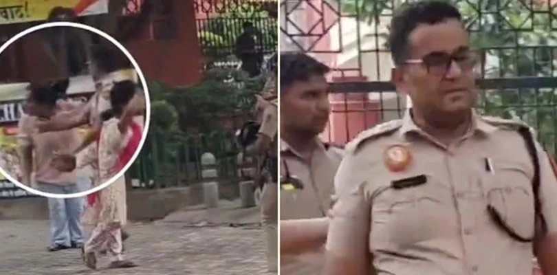 মহিলাকে চড়, যন্তরমন্তর থেকে সরলেন পুলিশকর্তা, ‘মাদক’ কেসে ফাঁসানোর হুমকি, সাসপেন্ড