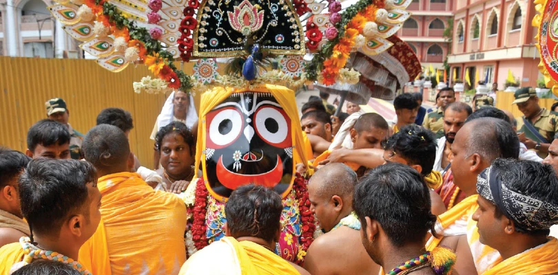 উলটো রথে নবদ্বীপ ও মায়াপুরে ভক্তদের ভিড়