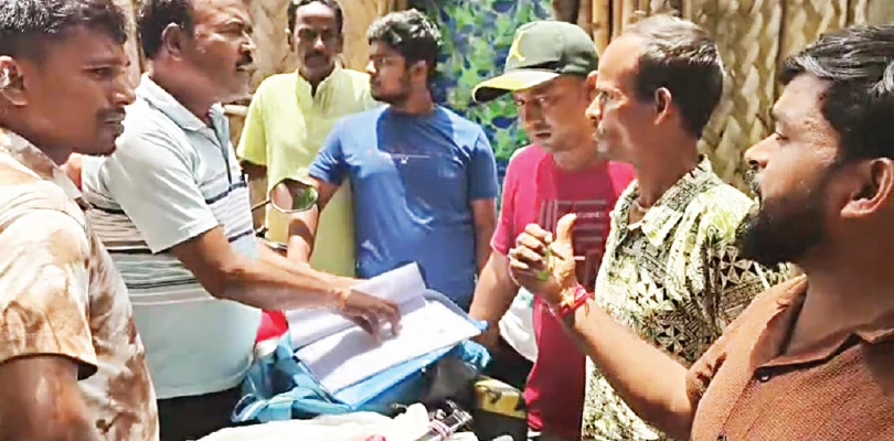কাঁকসায় তৃণমূল নেতার বিরুদ্ধে খাস জমি দখলের অভিযোগের তদন্তে আধিকারিকরা