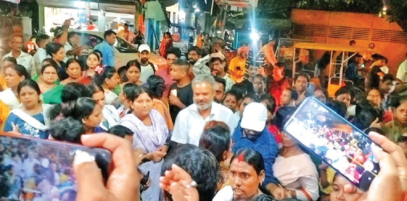 বিজেপির মহিলা মোর্চার ২ গোষ্ঠীর সংঘর্ষের জেরে উত্তেজনা হাওড়ায়