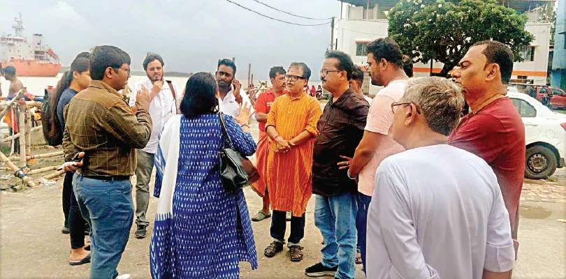 উলুবেড়িয়া কালীবাড়ি ঘাট ও সংলগ্ন  এলাকার সৌন্দর্যায়নে উদ্যোগী রাজ্য