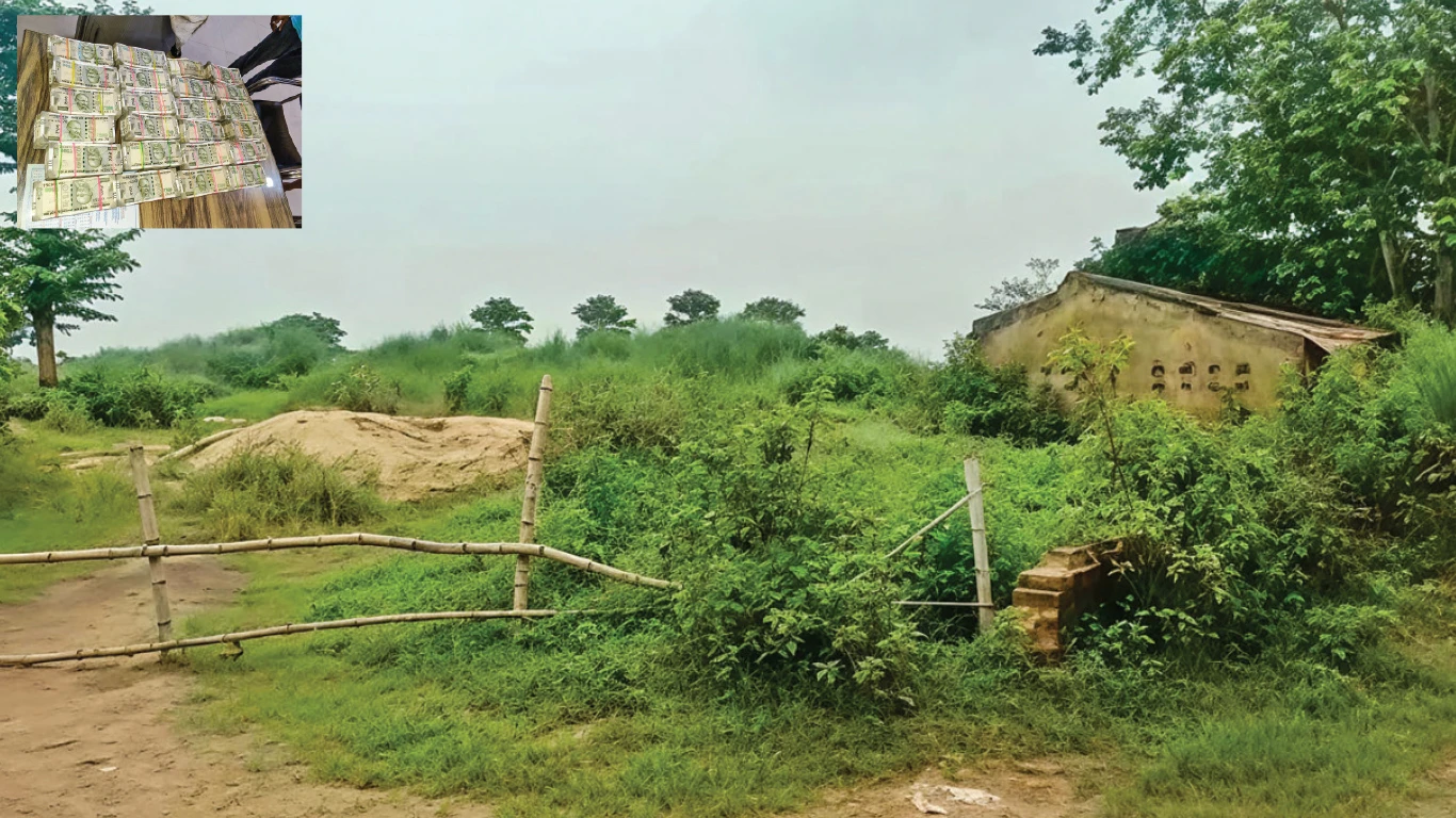 পরিত্যক্ত ইটভাটায় মিলল ৫০ লক্ষ টাকা, তোলপাড়