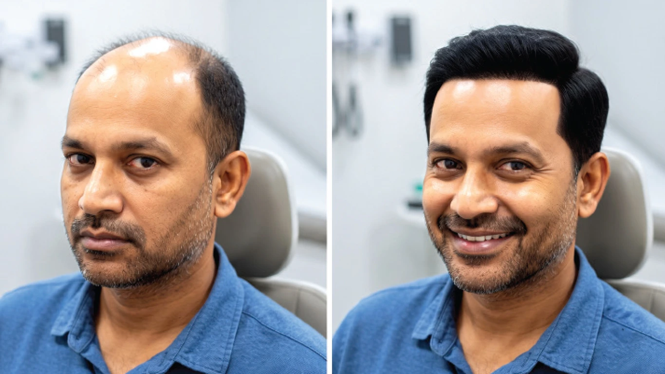 হেয়ার  ট্রান্সপ্লান্ট মাথাভরা  চুলের খোঁজে