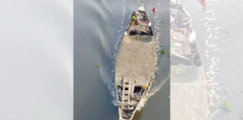 বসিরহাটে ইছামতির বালি কারবারে কোটি টাকার সিন্ডিকেট! চর্চায় ‘এ’