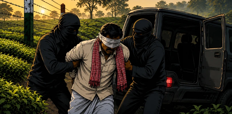 অনুপ্রবেশ-চোরাচালানে বাধা, ‘বদলা’ নিতে ভারতীয় চা চাষিকে অপহরণ বাংলাদেশি দুষ্কৃতীদের