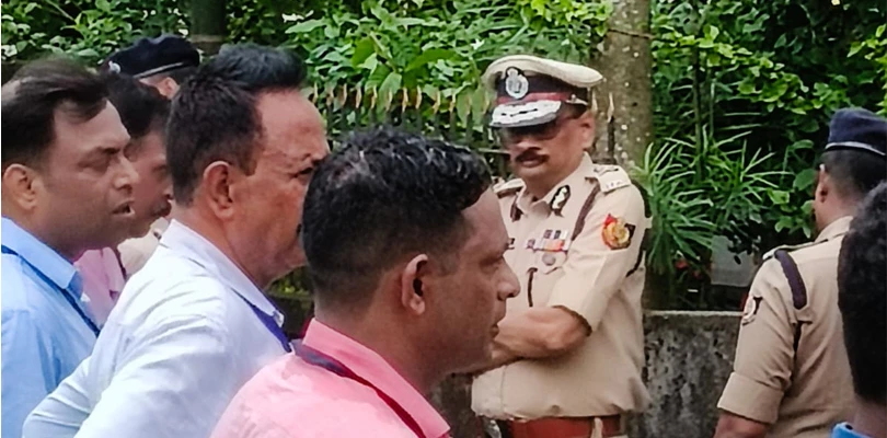 হালিশহরে এলেন ডিজি সিদ্ধিনাথ গুপ্তা