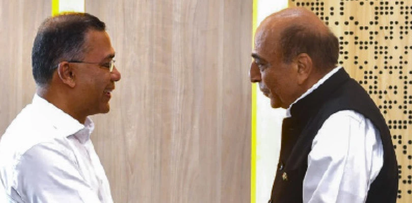 তারেক-দীনেশের বৈঠকে হাসিনার প্রত্যর্পণের দাবি