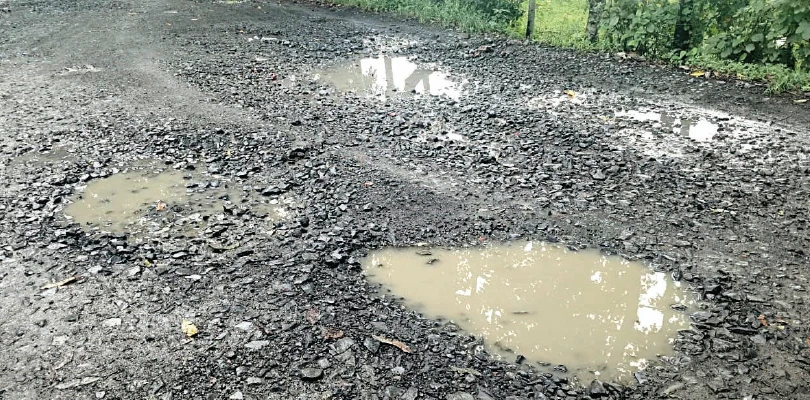 টাকির সিংহভাগ রাস্তার কাজ শেষ  না করে বেপাত্তা ঠিকাদাররা, ক্ষোভ
