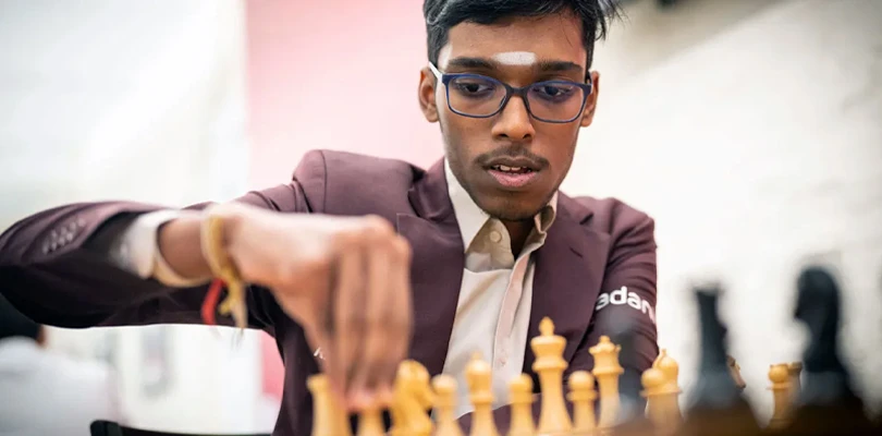 সিনডারভের বিরুদ্ধে জয়ী প্রজ্ঞানন্দ