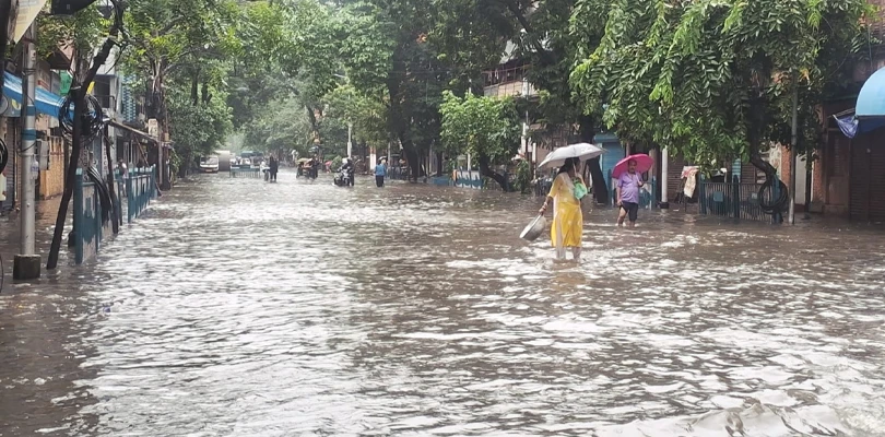 দুপুর ১টা পর্যন্ত কলকাতার কোথায় কত বৃষ্টি দেখে নিন এক নজরে