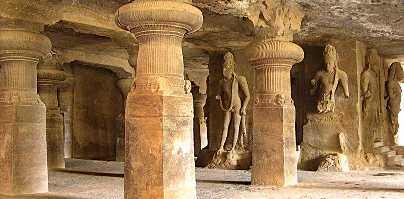 মহারাষ্ট্রের এলিফ্যান্টা গুহায়