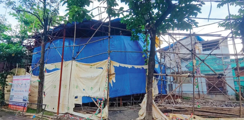 বন্ধ হচ্ছে বাগুইআটির অর্জুনপুরের পুজো! ‘নিরাপত্তার খাতিরে’ জায়গা বদলের নির্দেশ পুলিশের, ক্ষুব্ধ উদ্যোক্তারা