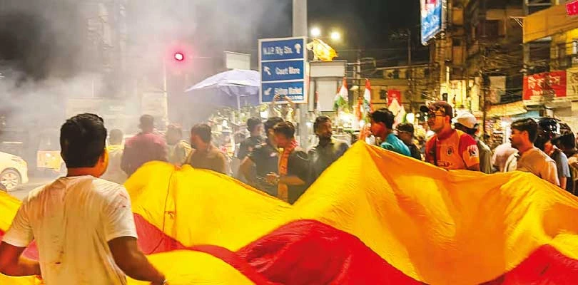 দুরমুশ মোহন বাগান, ইস্ট বেঙ্গলের ডুরান্ড জয়ে উচ্ছ্বাসে ভাসল শিলিগুড়ি