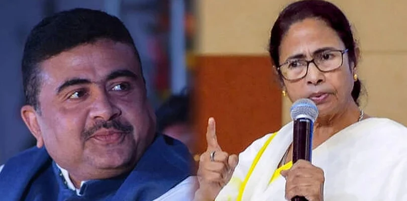 বাড়ি থেকে বেরতে দেব না, শুভেন্দুর হুমকি, তোপ মমতারও