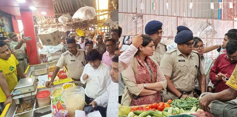 লাগামছাড়া মূল্যবৃদ্ধি, বাজারে বাজারে হানা আধিকারিকদের