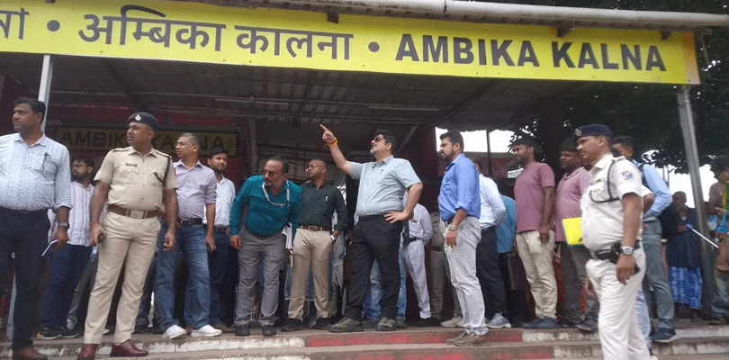 অমৃত ভারত প্রকল্পে সেজে উঠছে কালনা স্টেশন