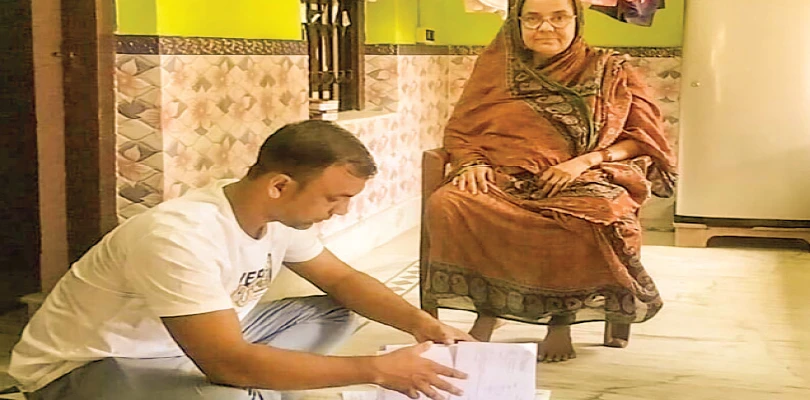 চোখে-মুখে আতঙ্কের ছাপ, বিধ্বংসী স্মৃতি নিয়ে নেপাল থেকে কাটোয়ায় নিয়ামত