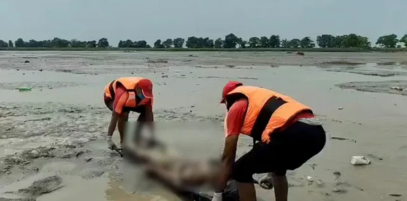 উত্তরপ্রদেশের নদীতে উদ্ধার ভেসে আসা ১০টি মৃতদেহ