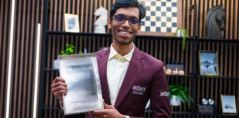 দাবায় ইতিহাস গড়লেন প্রজ্ঞানন্দ