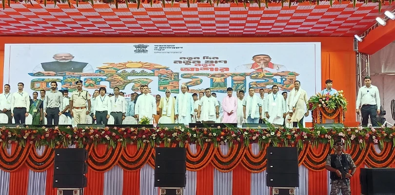 নন্দীগ্রামে সরকারি অনুষ্ঠানে উপস্থিত হলেন মুখ্যমন্ত্রী শুভেন্দু অধিকারী