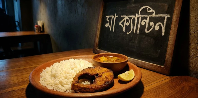 চার মাসের বকেয়ায় আপাতত ঝাঁপ বন্ধ দুর্গাপুরের মা ক্যান্টিনের