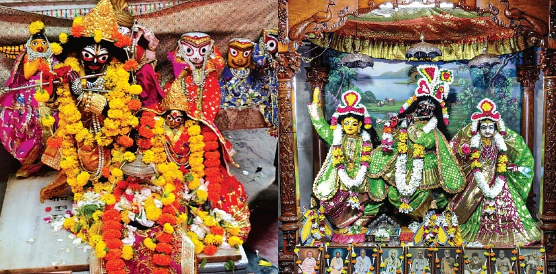 জন্মাষ্টমীতে গৌড়ীয় মঠে ২৫০ রকম ভোগ, কাশীপুর রাসবাটিতে গোপীনাথের জন্য ছড়ানো হয় সুগন্ধী