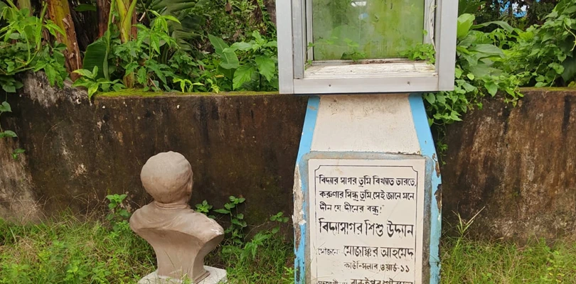 ভূলুন্ঠিত বিদ্যাসাগর, ঝোপ-জঙ্গলে ফেলে দেওয়া হল বর্ণপরিচয়ের স্রষ্টার মূর্তি
