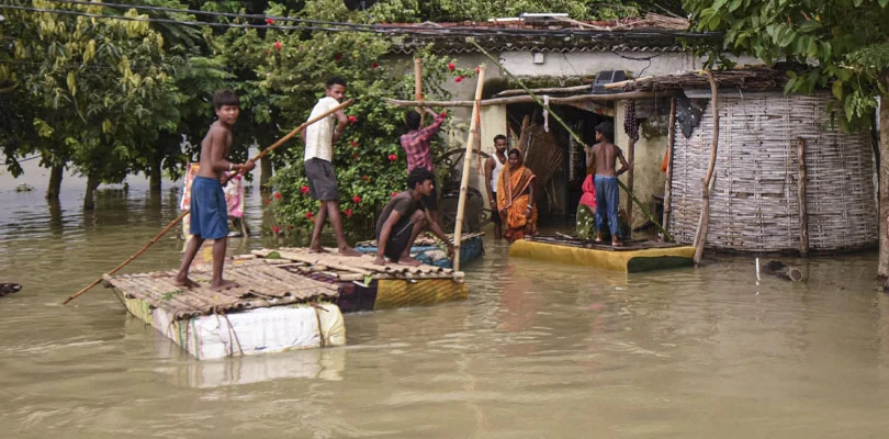 বিহারে বন্যা: ১৯ লক্ষ মানুষ ক্ষতিগ্রস্ত