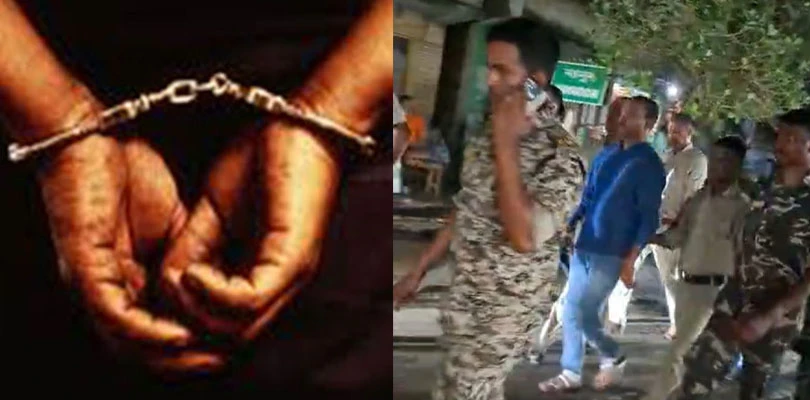 বাজারে হাঁটিয়ে অভিযোগকারীর বাড়িতে নিয়ে যাওয়া হল ধৃত উপপ্রধানকে
