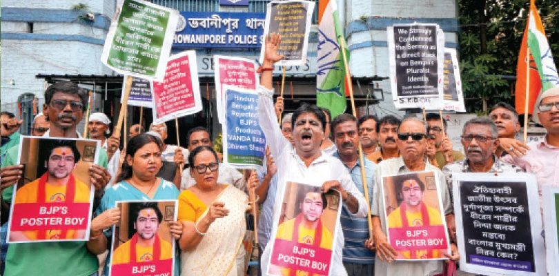 বাঙালি ভণ্ড! বাগেশ্বর বাবার বিরুদ্ধে থানায় অভিযোগ