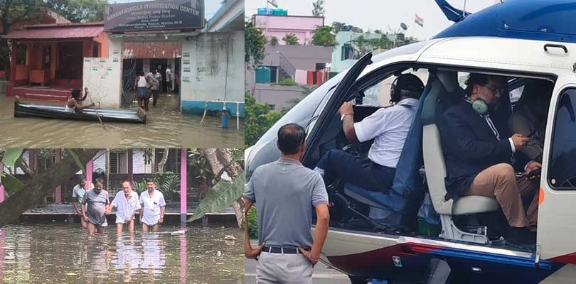 জলের তলায় মালদহের বিস্তীর্ণ অঞ্চল, সঙ্কটে একশোর বেশি গ্রাম