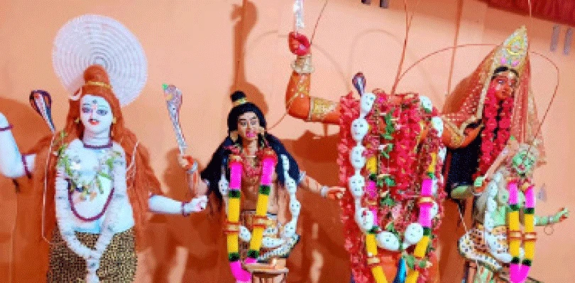 কৌশিকী অমাবস্যায় সীমান্তের কাঁটাতারের ওপারে ছিন্নমস্তা পুজো