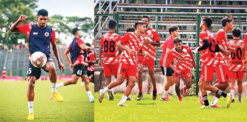 মহমেডান স্পোর্টিংয়ের বিরুদ্ধে রক্ষণ নিয়ে সমস্যায় ইস্ট বেঙ্গল