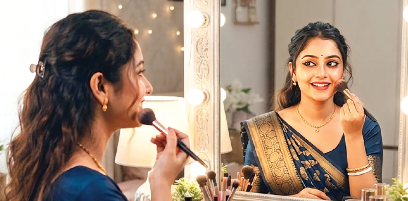 পুজোর মেকআপ করার সময় এই ভুল নয়!