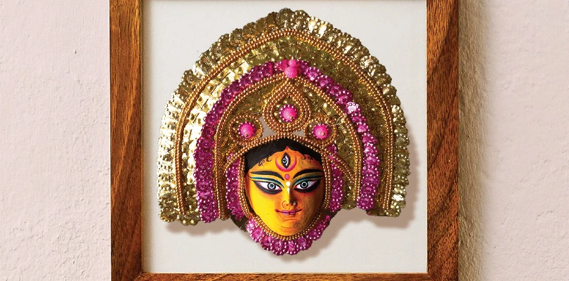 পুজোর আগে  দেওয়ালের রূপ বদল