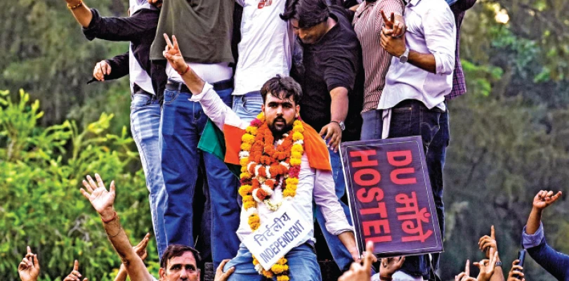 দিল্লি বিশ্ববিদ্যালয়: ছাত্রভোটে ৩টি পদে এবিভিপি, একটিতে জয় নির্দলের